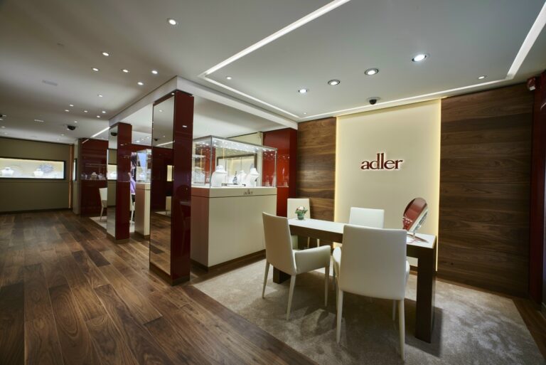 Boutique et stand d'exposition, joaillerie, agencement d'intérieur, Raboud Group