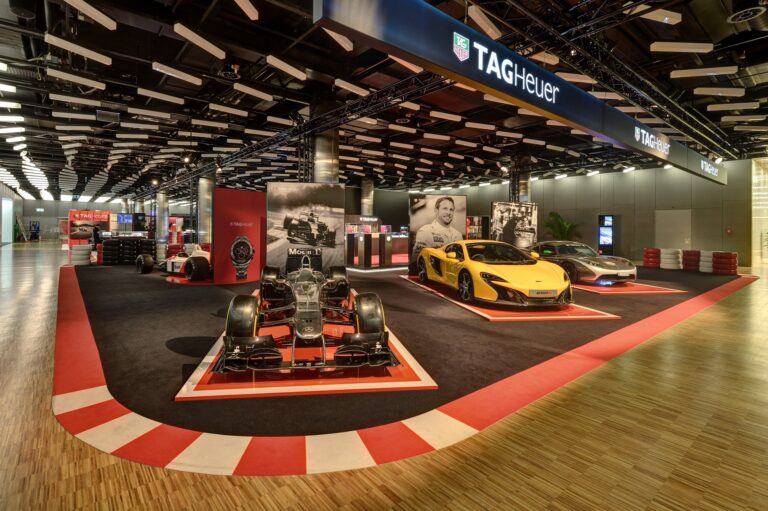 Boutique et stand d'exposition - TagHeuer - Raboud Group