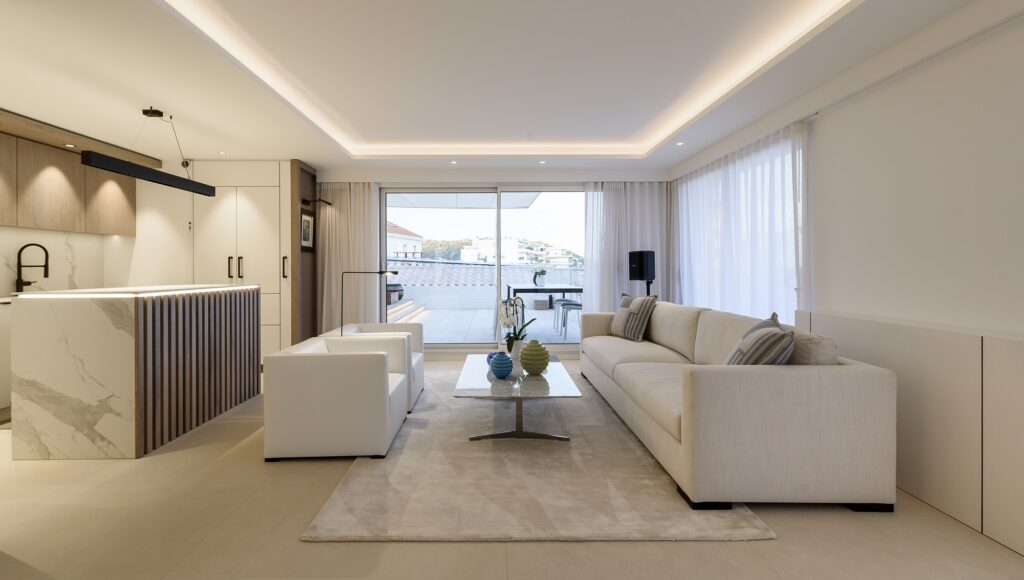 Habitation, maison de maître, agencement intérieur, rooftop, Raboud Group