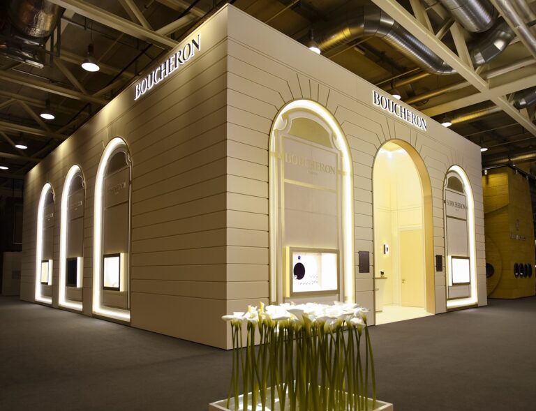 Agencement stand Boucheron - Baselworld - Raboud Group