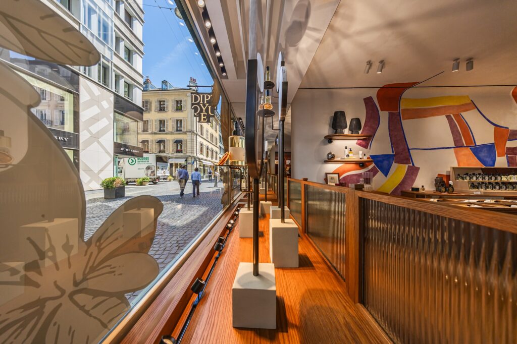 Boutique Diptyque - Genève - Agencement - Raboud Group